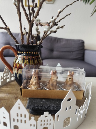 Teelicht hasen set - set, stück)