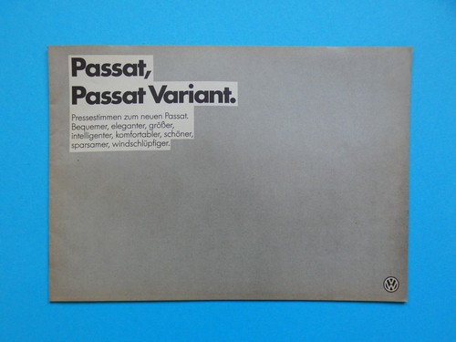 Prospekt katalog vw passat - katalog,