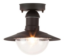 Rabalux 8716 Außendeckenleuchte Oslo, E27, schwarz, rund, ø240mm