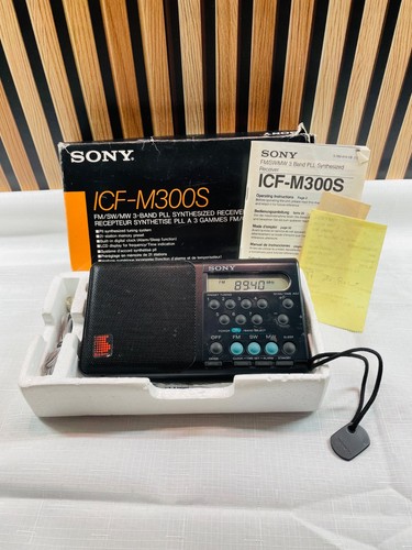 Sony icf m300s mw 3 - 🔈fm/sw/mw,