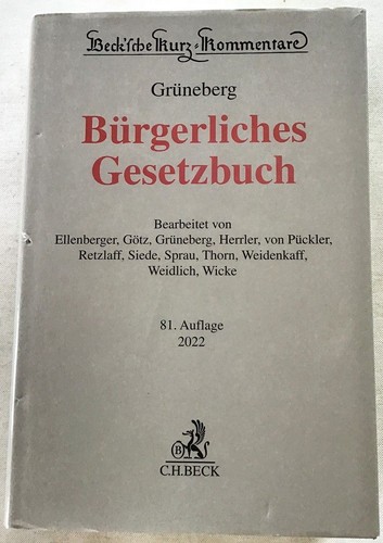 Bürgerliches gesetzbuch mit - :,
