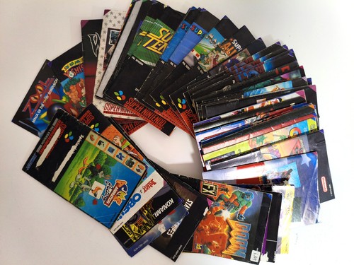 Snes anleitungen - snes,