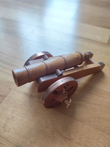 Dekorative miniatur kanone - dekorative, miniatur-kanone