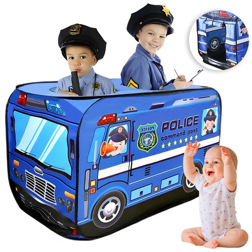 Kinder spielzelt polizeiauto - kinder,