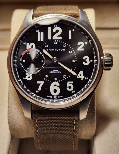 Hamilton khaki offizier - hamilton,