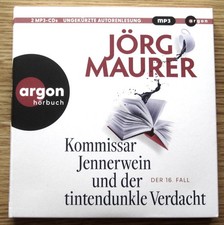 Jörg Maurer, "Kommissar Jennerwein und der tintendunkle Verdacht, 2025, 2MP3-CDs