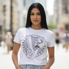 VERSACE T-SHIRT LOGO WEISS GR