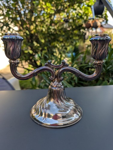 835 silber kerzenleuchter - silber,