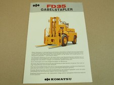Prospekt Komatsu FD35