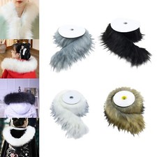 Shaggy Fell Stoff Schnitte Atmungsaktiv Bänder Handarbeit Borte für Dekor