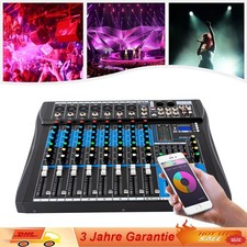 8 Kanal Audio Mischpult