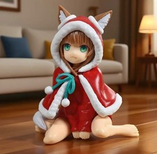 My Cat Is A Cute Girl Soybean Powder Süße Anime Figur Kawaii Weihnachts Version