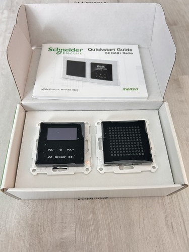 Merten dab radio set - merten,