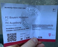 Used Sammler Ticket FC Bayern