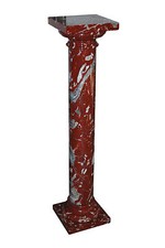 Säule IN Marmor Rot Frankreich Old Red Marble Column Classic Home Design Italien