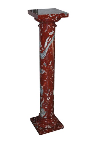 Säule marmor rot - säule, in