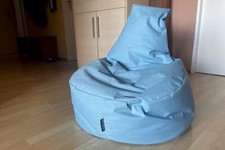 Sitzsack Kinder mit Füllung, blau, fast unbenutzt, sehr guter Zustand