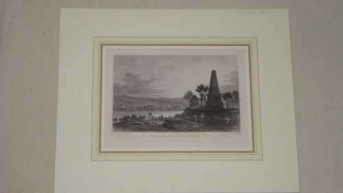 Original stahlstich neuwied - stahlstich,
