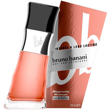 bruno banani Magnetic Woman Eau de Parfum 50 ml EdP Amber Gourmand Damen Parfüm