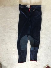 Reithose Euro-Star 76 / 38 langes Bein / Cord / Kniebesatz / Damen Cornet