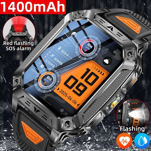 Smartwatch herren militär - 🔥smartwatch,