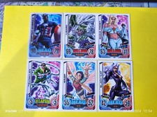 6 Marvel Hero Attax Card von topps