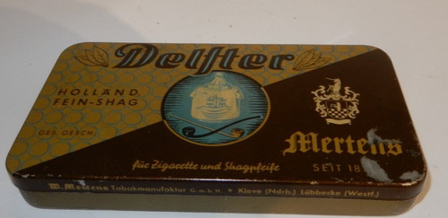 Alte tabakdose delfter - alte,