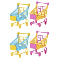  2 Pieces Mini Einkaufswagen