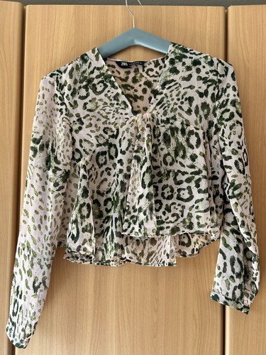 Zara bluse tunika leo - zara, print