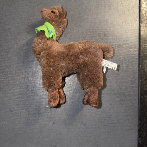 Plüschtier braunes lama - lama, mit