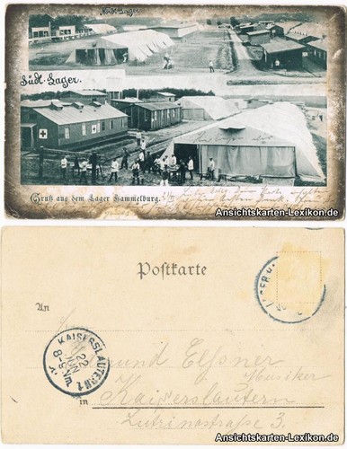 Ansichtskarte hammelburg - ansichtskarte, 2