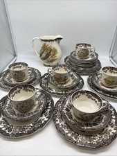Konvolut Royal Worcester Group Palissy Game Series Service 27teilig H.10.
