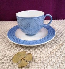 Villeroy Boch Tipo Blue, Gedeck, Kaffeetasse +Untertasse