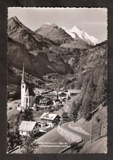 Heiligenblut vom 19. 8. 1961 eine " Ansichtskarte " mit Ortsmitte + Großglockner