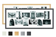 Collage Holz Bilderrahmen