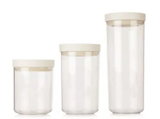 LocknLock Aufbewahrungs-Set Druckknopf-System 850ml-1,7L 3tlg.