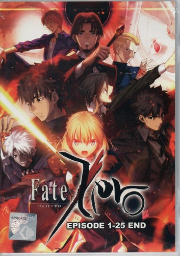 Anime dvd fate zero serie - tv,