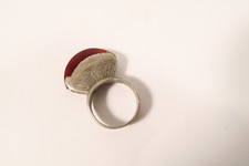 Alter Tuareg Schmuck Silberanhänger mit Achat FK43 Old Tuareg Silver jewelry