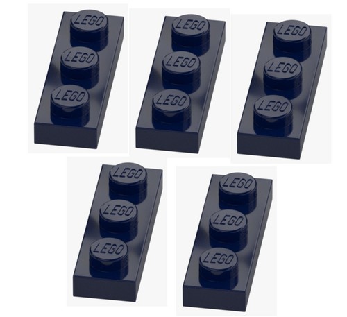Lego platte 1x3 earth - platte, blue