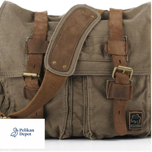 Sechunk vintage militär leder - sechunk,