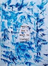 Leute Spruch | Moderne Kunst