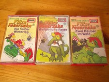 3 Hörspielkassetten, Flitze Feuerzahn, Folgen 5, 11, 13, Europa