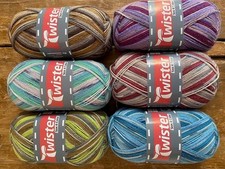 6 x 100gr. Sockenwolle 4-fach