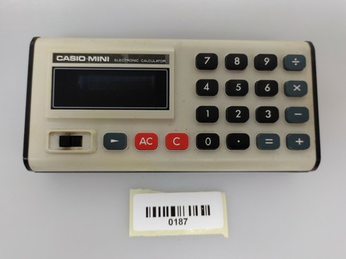 0187 taschenrechner casio mini - taschenrechner,