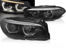 Xenon Scheinwerfer DRL LED Tagfahrlicht für 5er BMW F10 F11 Bj. 10-13 Schwarz