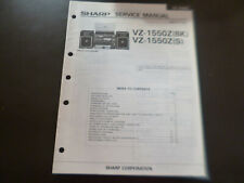 Original Service Manual Schaltplan Sharp VZ-1550Z