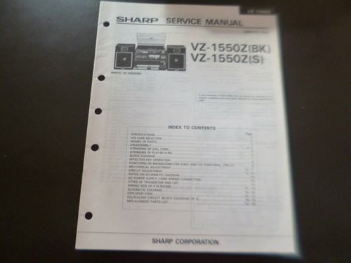 Original service manual - original,