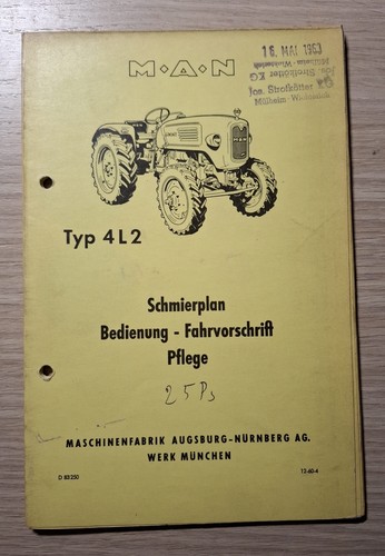 Man schlepper 4l2 - schlepper,