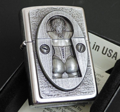 Zippo lighter keyhole girl - lighter,