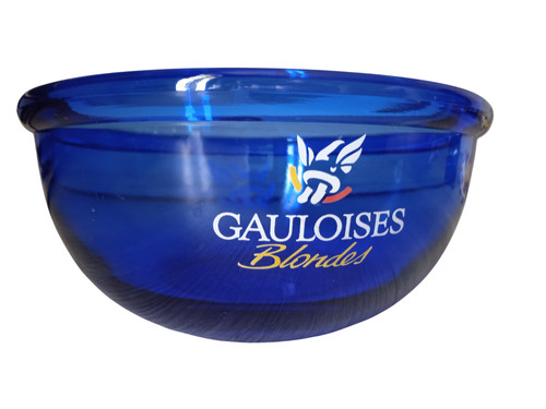 Gauloises glasschale blau - glasschale,